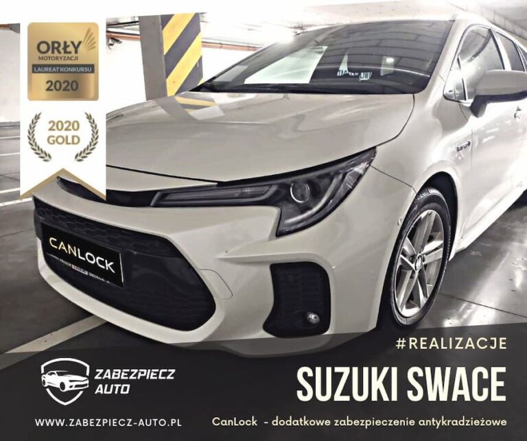 Suzuki Swace - zabezpieczenie antykradzieżowe CanLock