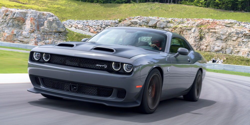 Kradzieże samochodów 2022 - Dodge Challenger Hellcat