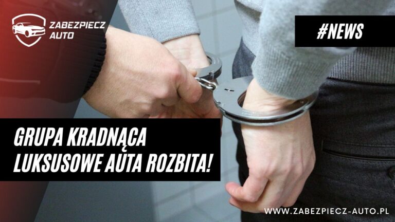 Kradzieże samochodów 2022 - groźna grupa rozbita przez policję