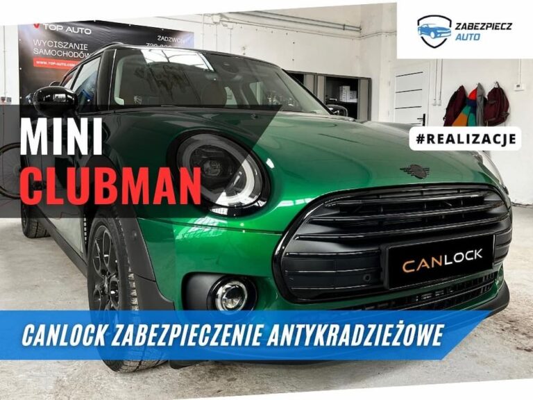 Mini Clubman - Zabezpieczenie Antykradzieżowe CanLock