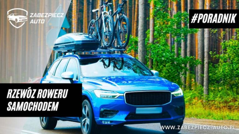 Przewóz roweru samochodem