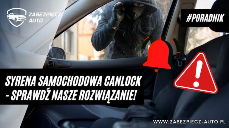 Syrena samochodowa CANLOCK PRO