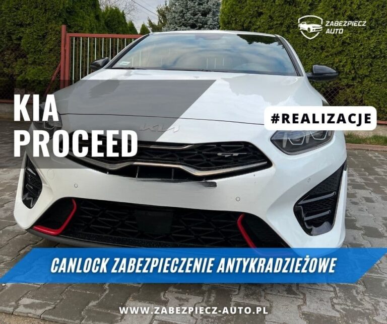 Jak zabezpieczyć Kia ProCeed przed kradziezą - CANLOCK