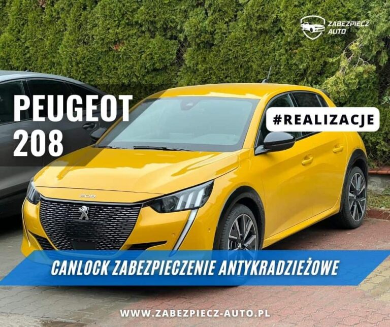 Jak zabezpieczyć Peugeot 208 przed kradzieżą