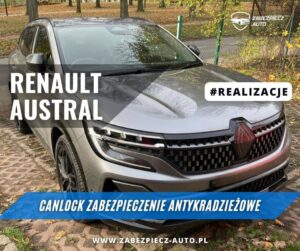Jak zabezpieczyć Renault Austral przed kradzieżą