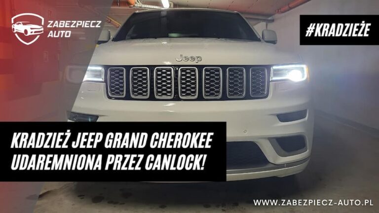 nieudana kradzież jeep grand cherokee can injection